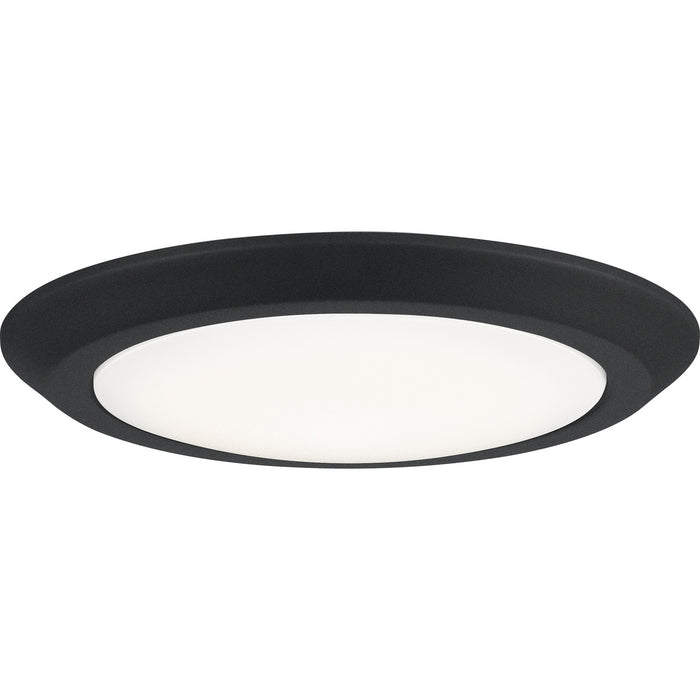 Myhouse Lighting Quoizel - VRG1612EK - LED Flush Mount - Verge - Earth Black