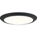 Myhouse Lighting Quoizel - VRG1616EK - LED Flush Mount - Verge - Earth Black