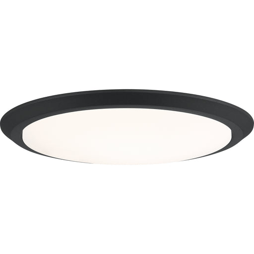 Myhouse Lighting Quoizel - VRG1620EK - LED Flush Mount - Verge - Earth Black