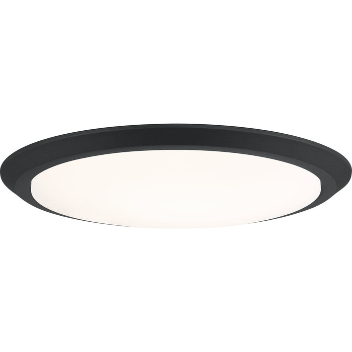 Myhouse Lighting Quoizel - VRG1620EK - LED Flush Mount - Verge - Earth Black