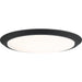 Myhouse Lighting Quoizel - VRG1620EK - LED Flush Mount - Verge - Earth Black