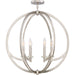 Myhouse Lighting Quoizel - ON1724BN - Six Light Semi-Flush Mount - Orion - Brushed Nickel