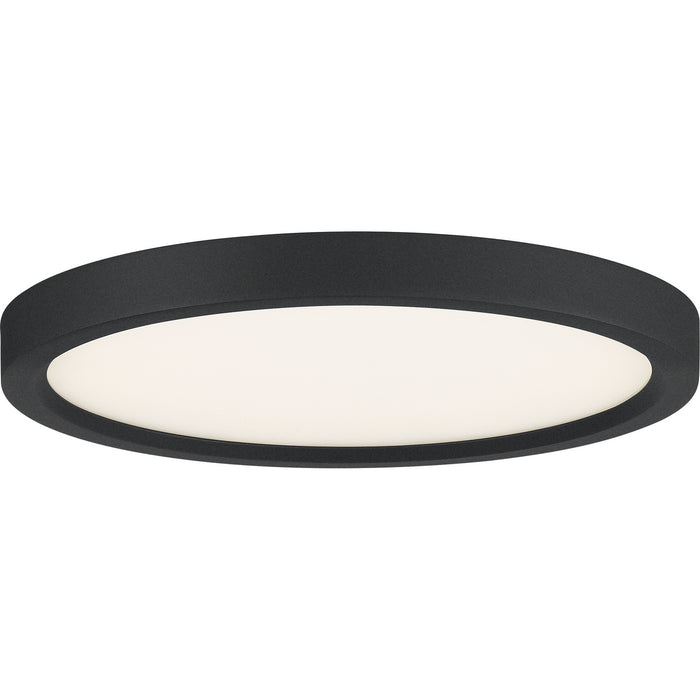 Myhouse Lighting Quoizel - OST1711EK - LED Flush Mount - Outskirts - Earth Black