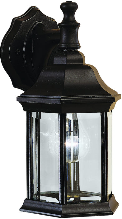 Myhouse Lighting Kichler - 9776BK - One Light Outdoor Wall Mount - Chesapeake - Black