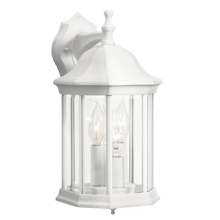 Myhouse Lighting Kichler - 9777WH - Three Light Outdoor Wall Mount - Chesapeake - White