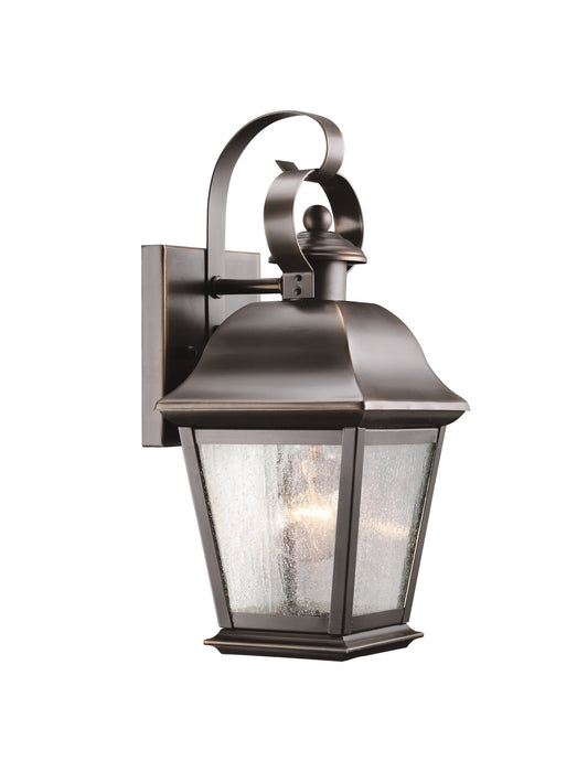 Myhouse Lighting Kichler - 9707OZ - One Light Outdoor Wall Mount - Mount Vernon - Olde Bronze