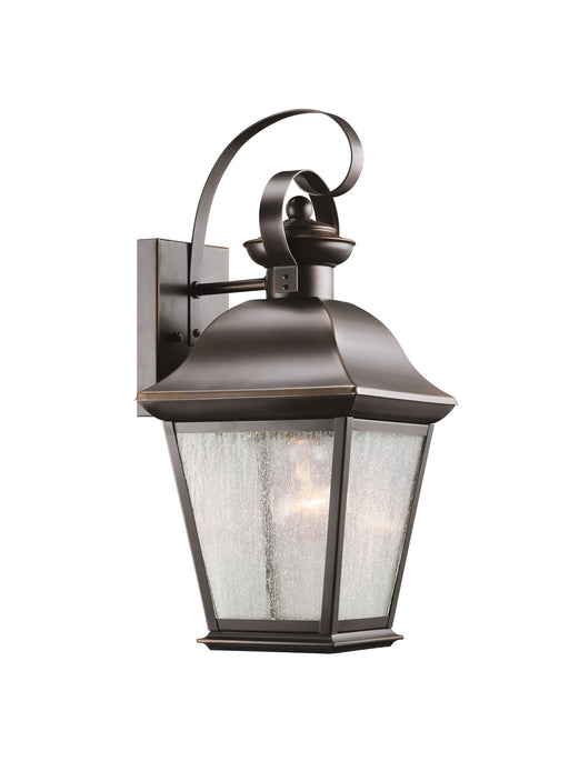 Myhouse Lighting Kichler - 9708OZ - One Light Outdoor Wall Mount - Mount Vernon - Olde Bronze