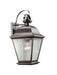 Myhouse Lighting Kichler - 9709OZ - One Light Outdoor Wall Mount - Mount Vernon - Olde Bronze