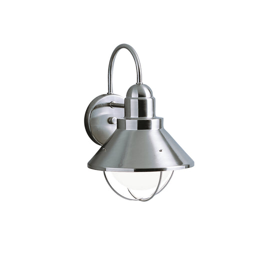 Myhouse Lighting Kichler - 9022NI - One Light Outdoor Wall Mount - Seaside - Brushed Nickel