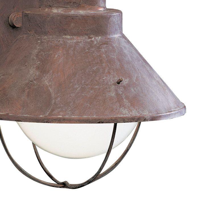 Myhouse Lighting Kichler - 9022OB - One Light Outdoor Wall Mount - Seaside - Olde Brick