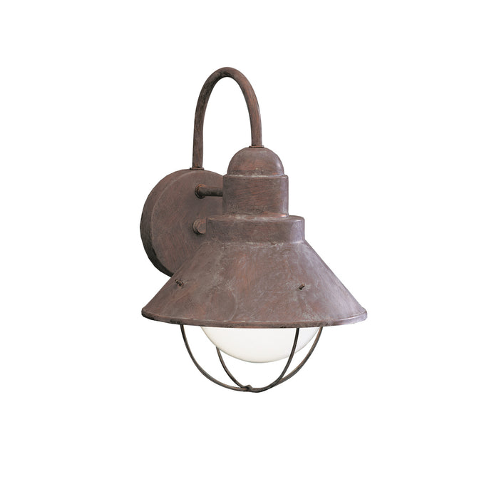 Myhouse Lighting Kichler - 9022OB - One Light Outdoor Wall Mount - Seaside - Olde Brick