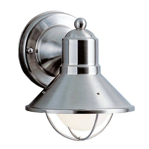 Myhouse Lighting Kichler - 9021NI - One Light Outdoor Wall Mount - Seaside - Brushed Nickel