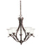 Myhouse Lighting Kichler - 2020TZ - Five Light Chandelier - Dover - Tannery Bronze