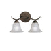 Myhouse Lighting Kichler - 6322TZ - Two Light Bath - Dover - Tannery Bronze