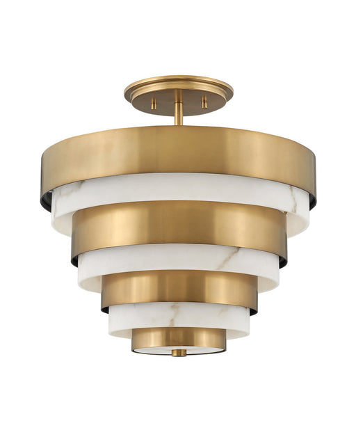 Myhouse Lighting Hinkley - 30183HB - LED Foyer Pendant - Echelon - Heritage Brass