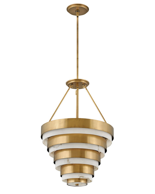 Myhouse Lighting Hinkley - 30184HB - LED Chandelier - Echelon - Heritage Brass