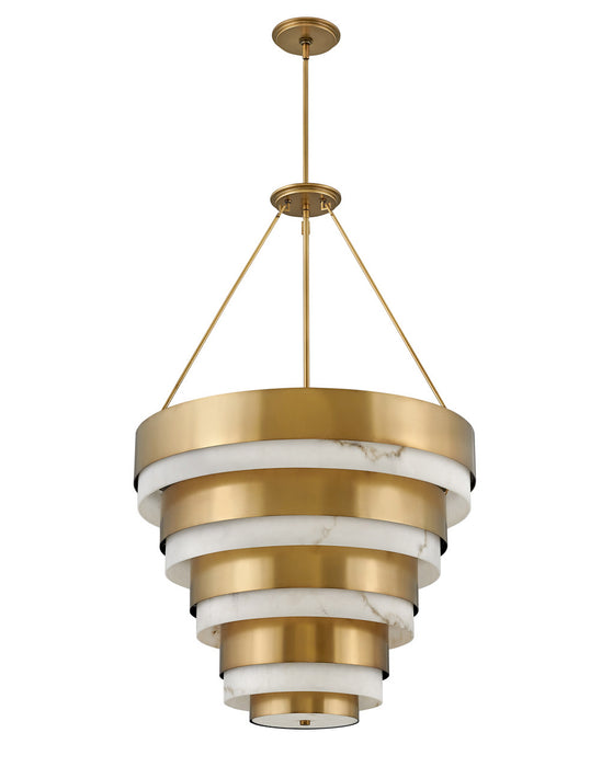 Myhouse Lighting Hinkley - 30188HB - LED Chandelier - Echelon - Heritage Brass