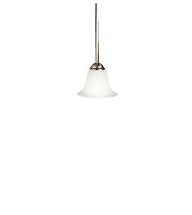 Myhouse Lighting Kichler - 2771NI - One Light Mini Pendant - Dover - Brushed Nickel