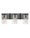 Myhouse Lighting Hinkley - 5943DZ - LED Bath - Sawyer - Aged Zinc