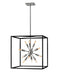 Myhouse Lighting Hinkley - 46314BLK-PN - LED Chandelier - Aros - Black