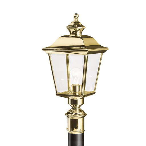 Myhouse Lighting Kichler - 9913PB - One Light Outdoor Post Mount - Bay Shore - Polished Brass