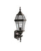 Myhouse Lighting Kichler - 9791BK - One Light Outdoor Wall Mount - Townhouse - Black