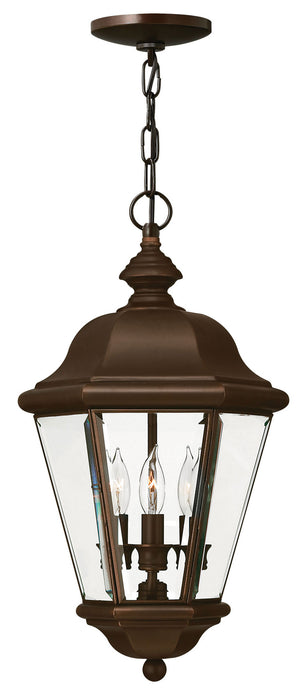 Myhouse Lighting Hinkley - 2422CB - LED Hanging Lantern - Clifton Park - Copper Bronze