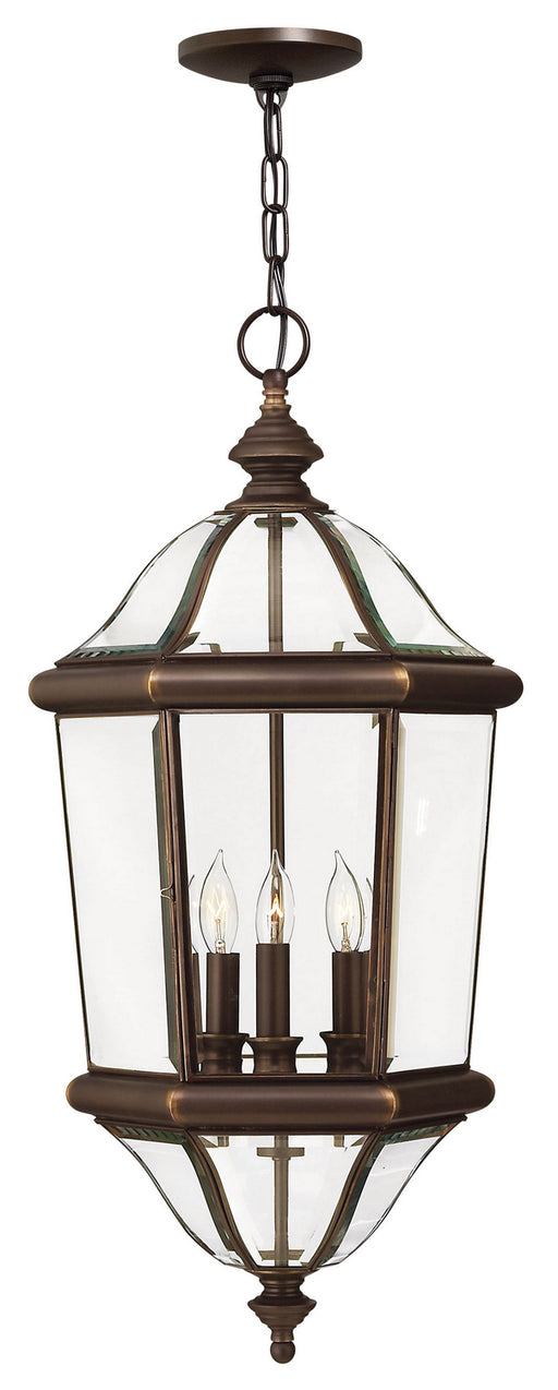 Myhouse Lighting Hinkley - 2452CB - LED Hanging Lantern - Augusta - Copper Bronze