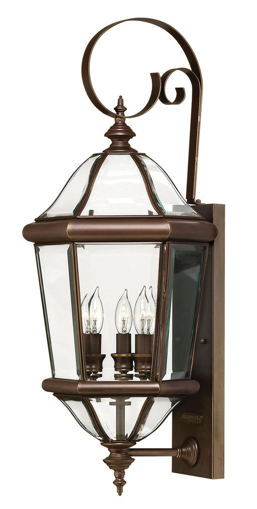 Myhouse Lighting Hinkley - 2454CB - LED Wall Mount - Augusta - Copper Bronze