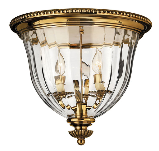 Myhouse Lighting Hinkley - 3612BB - LED Flush Mount - Cambridge - Burnished Brass