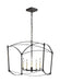 Myhouse Lighting Visual Comfort Studio - F3325/5SMS - Five Light Lantern - Thayer - Smith Steel