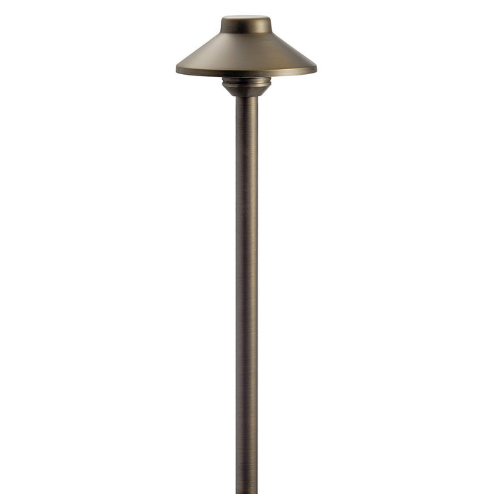 Myhouse Lighting Kichler - 15505CBR - One Light Stepped Dome Path - No Family - Centennial Brass