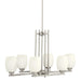 Myhouse Lighting Kichler - 3898NIL18 - LED Chandelier - Eileen - Brushed Nickel