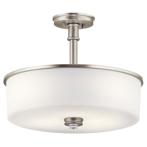 Myhouse Lighting Kichler - 43925NIL18 - LED Pendant/Semi Flush - Joelson - Brushed Nickel