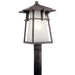 Myhouse Lighting Kichler - 49724WZCL18 - LED Outdoor Post Mount - Beckett - Weathered Zinc