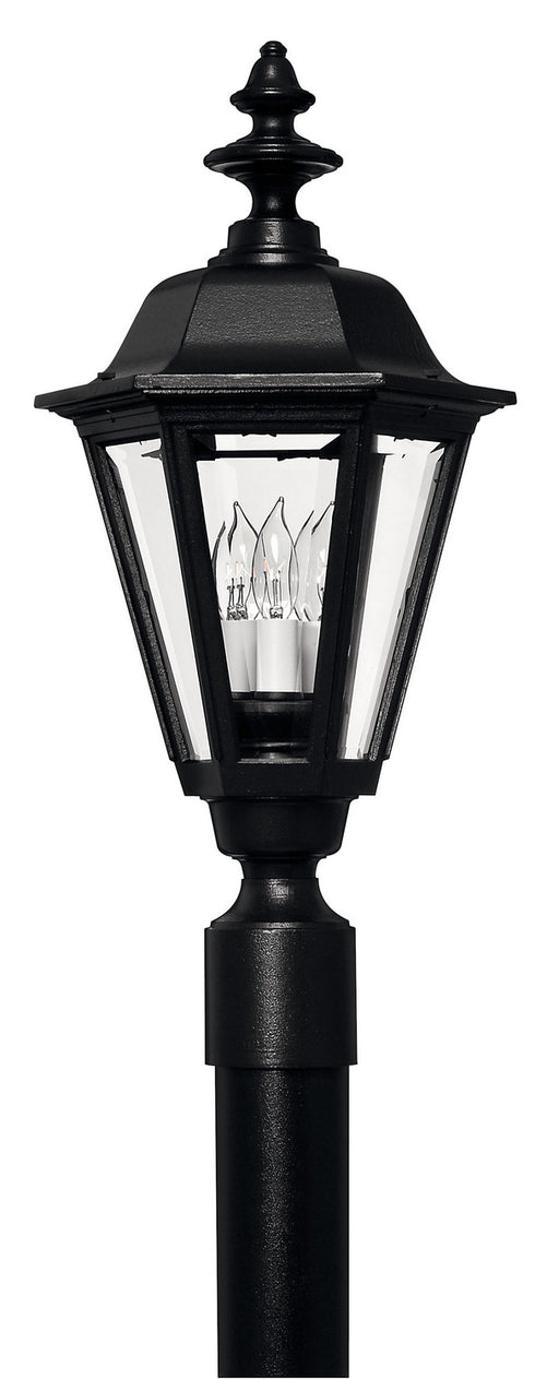 Myhouse Lighting Hinkley - 1441BK - LED Post Top/ Pier Mount - Manor House - Black