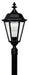 Myhouse Lighting Hinkley - 1471BK - LED Post Top/ Pier Mount - Manor House - Black