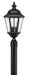 Myhouse Lighting Hinkley - 1671BK - LED Post Top/ Pier Mount - Edgewater - Black