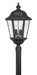 Myhouse Lighting Hinkley - 1677BK - LED Post Mount - Edgewater - Black
