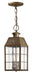 Myhouse Lighting Hinkley - 2372AS - LED Hanging Lantern - Nantucket - Aged Brass