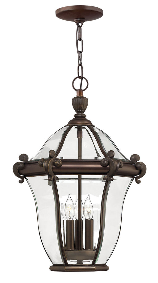 Myhouse Lighting Hinkley - 2442CB - LED Hanging Lantern - San Clemente - Copper Bronze