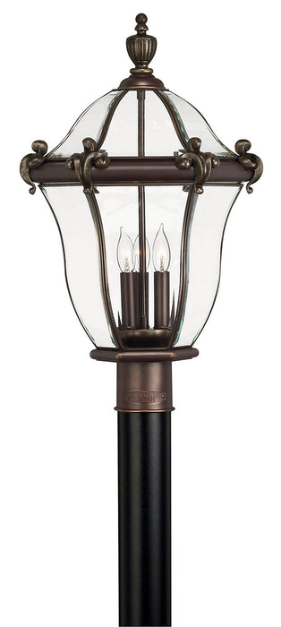 Myhouse Lighting Hinkley - 2441CB - LED Post Top/ Pier Mount - San Clemente - Copper Bronze