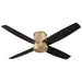 Myhouse Lighting Oxygen - 3-102-40 - 52"Ceiling Fan - Oslo Hugger - Aged Brass