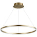 Myhouse Lighting Oxygen - 3-65-40 - LED Pendant - Circulo - Aged Brass
