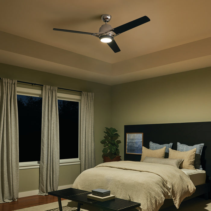 Myhouse Lighting Kichler - 300060PN - 60"Ceiling Fan - Zeus - Polished Nickel