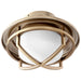 Myhouse Lighting Oxygen - 3-1084-40 - LED Fan Light Kit - Fleet - Aged Brass