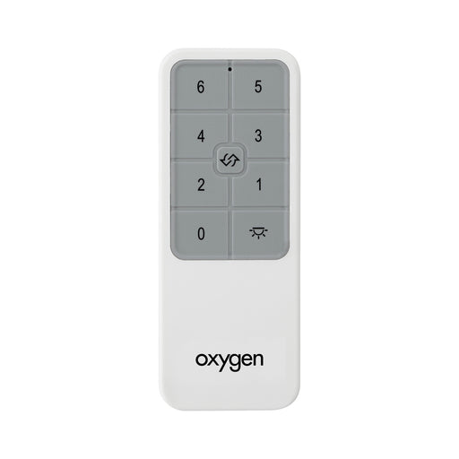 Myhouse Lighting Oxygen - 3-8-2000-0 - Handheld Remote Dc Motor - Fan Remote - White