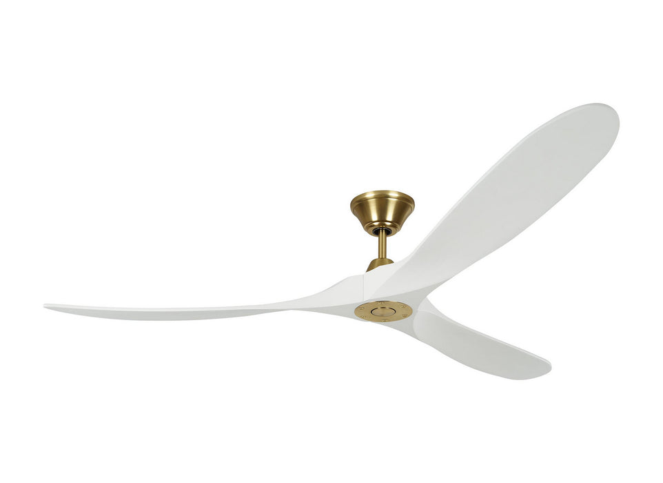 Myhouse Lighting Visual Comfort Fan - 3MAVR70RZWBBS - 70``Ceiling Fan - Maverick 70 - Burnished Brass