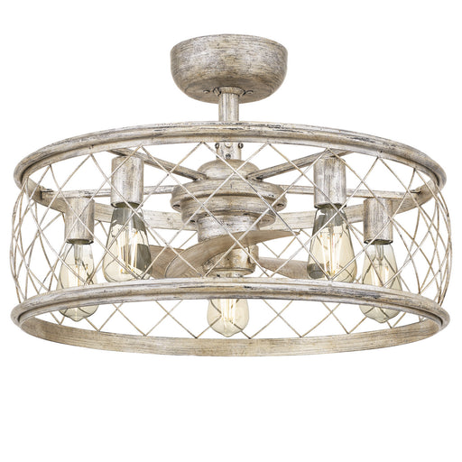 Myhouse Lighting Quoizel - RDY3122CS - Five Light Fandelier - Dury - Century Silver Leaf