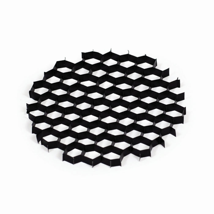 Myhouse Lighting Nora Lighting - NIO-1HC - Hex Cell Louver For 1" Iolite - Rec Iolite - Black